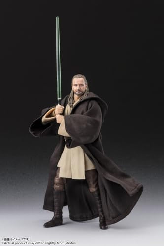 S.H.Figuarts STAR WARS The Phantom Menace Qui-Gon Jinn Action Figure BANDAI F/S