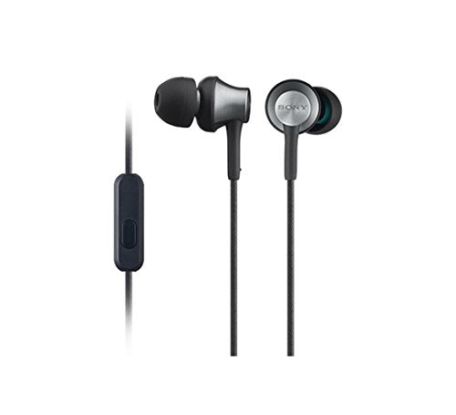 MDR-EX650AP Closed Dynamic In-Ear Headphones w/ Mic Brass Black Sony