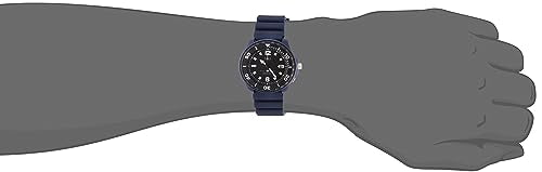 Citizen Q&Q Watch 10 ATM Water Resistance Urethane Band D02A-002VK Men's Blue