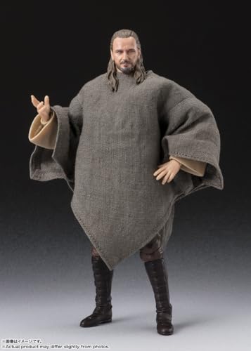 S.H.Figuarts STAR WARS The Phantom Menace Qui-Gon Jinn Action Figure BANDAI F/S