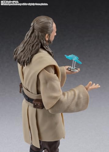 S.H.Figuarts STAR WARS The Phantom Menace Qui-Gon Jinn Action Figure BANDAI F/S