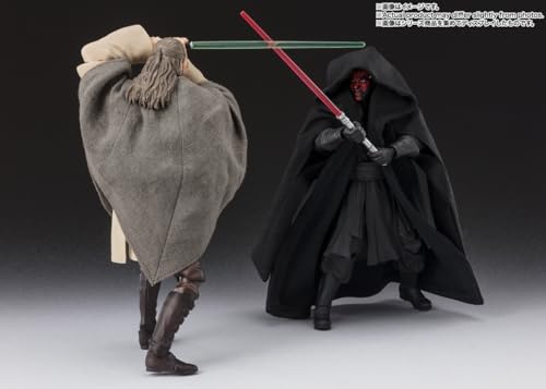 S.H.Figuarts STAR WARS The Phantom Menace Qui-Gon Jinn Action Figure BANDAI F/S