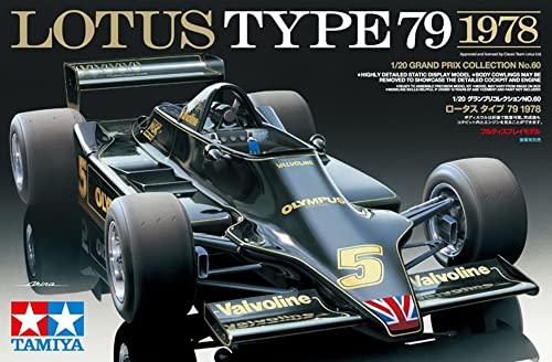 TAMIYA 1/20 Grand Prix Collection Series No.60 Lotus Type 79 1978 Model Kit