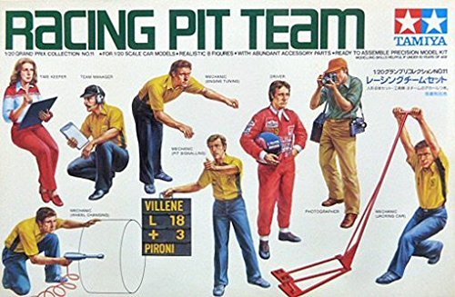 Tamiya 1/20 Racing Team Set Pit Team