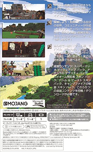 Minecraft - Switch (Amazon Limited Edition: Includes Original Microfiber Cloth)