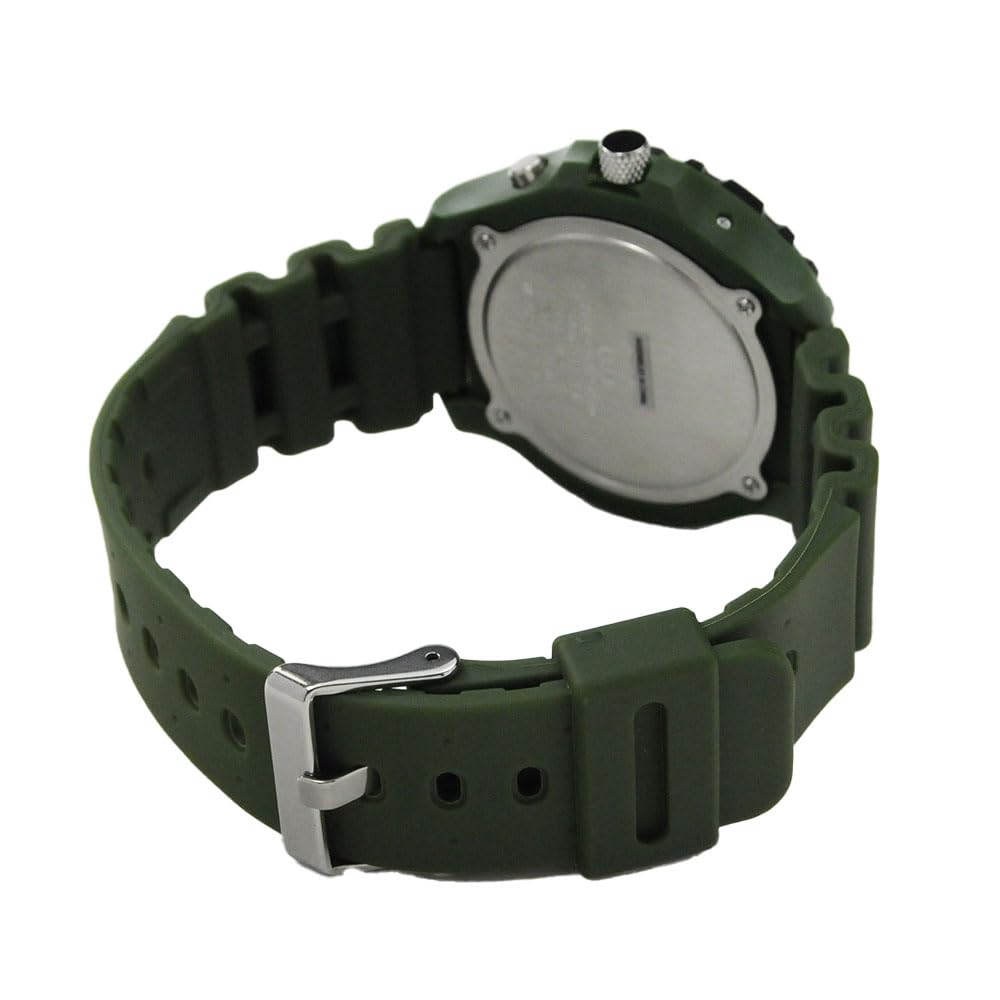 Citizen Q&Q Watch 10ATM Water Resistant Urethane Band D02A-004VK Men's Green