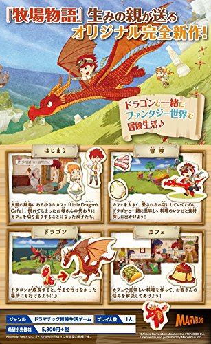 Little Dragons Cafe Himitsu no Ryuu to Fushigina Shima Nintendo