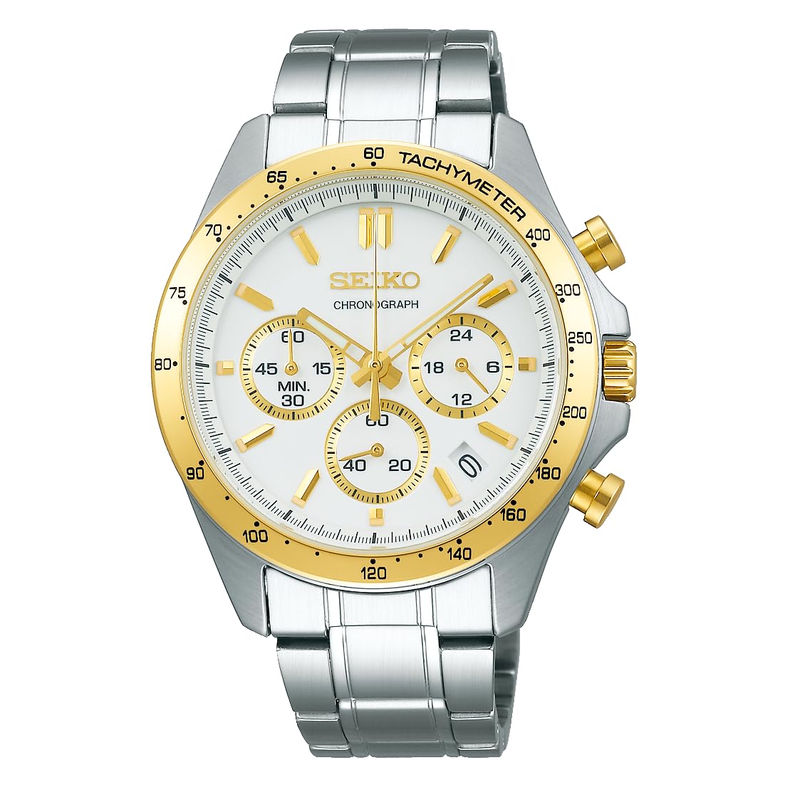Seiko SBTR024 Men's Watch Spirit Chronograph Quartz Stainless Steel
