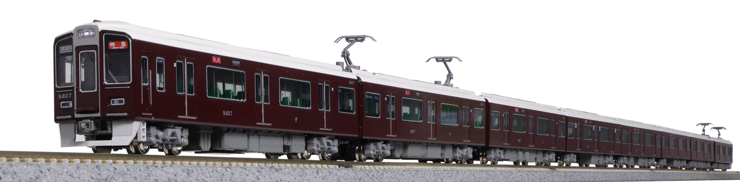 KATO 10-1823 Model T Gauge Hankyu Series 9300 Kyoto Line Extension Set 4 Cars