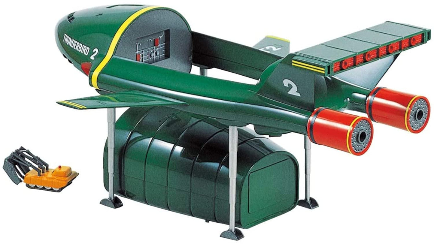 Aoshima Bunka Kyozai Thunderbird No.2 & 4 1/350 Scale Plastic Model