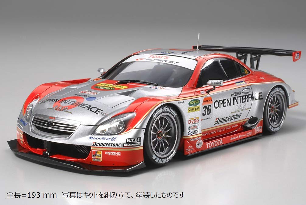 Tamiya 1/24 Sports Car Series No.293 OPEN INTERFACE TOM'S SC430 2006 Model Kit