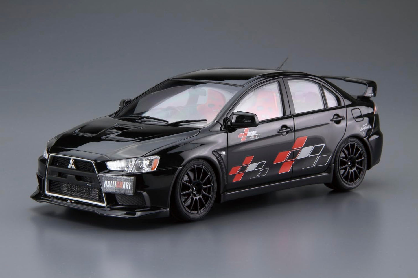 1/24 Mitsubishi Ralliart Lancer Evolution X CZ4A 2007 No.52 Model Kit AOSHIMA