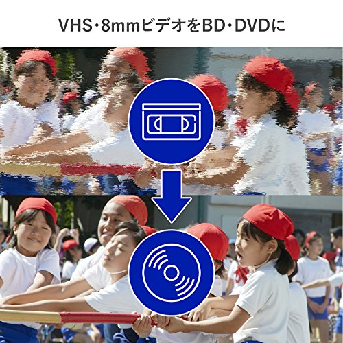I-O Data VHS 8mm DVD/Blu-ray Dubbing PC Capture Video Capture GV-USB2