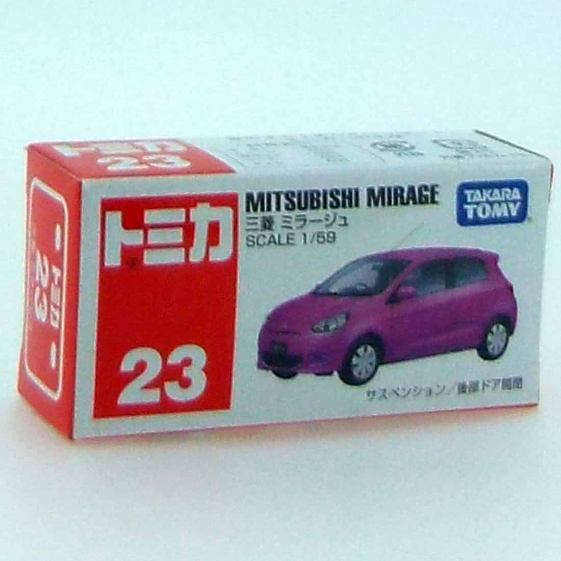 Takara Tomy Tomica No.23 Mitsubishi Mirage Miniature Car