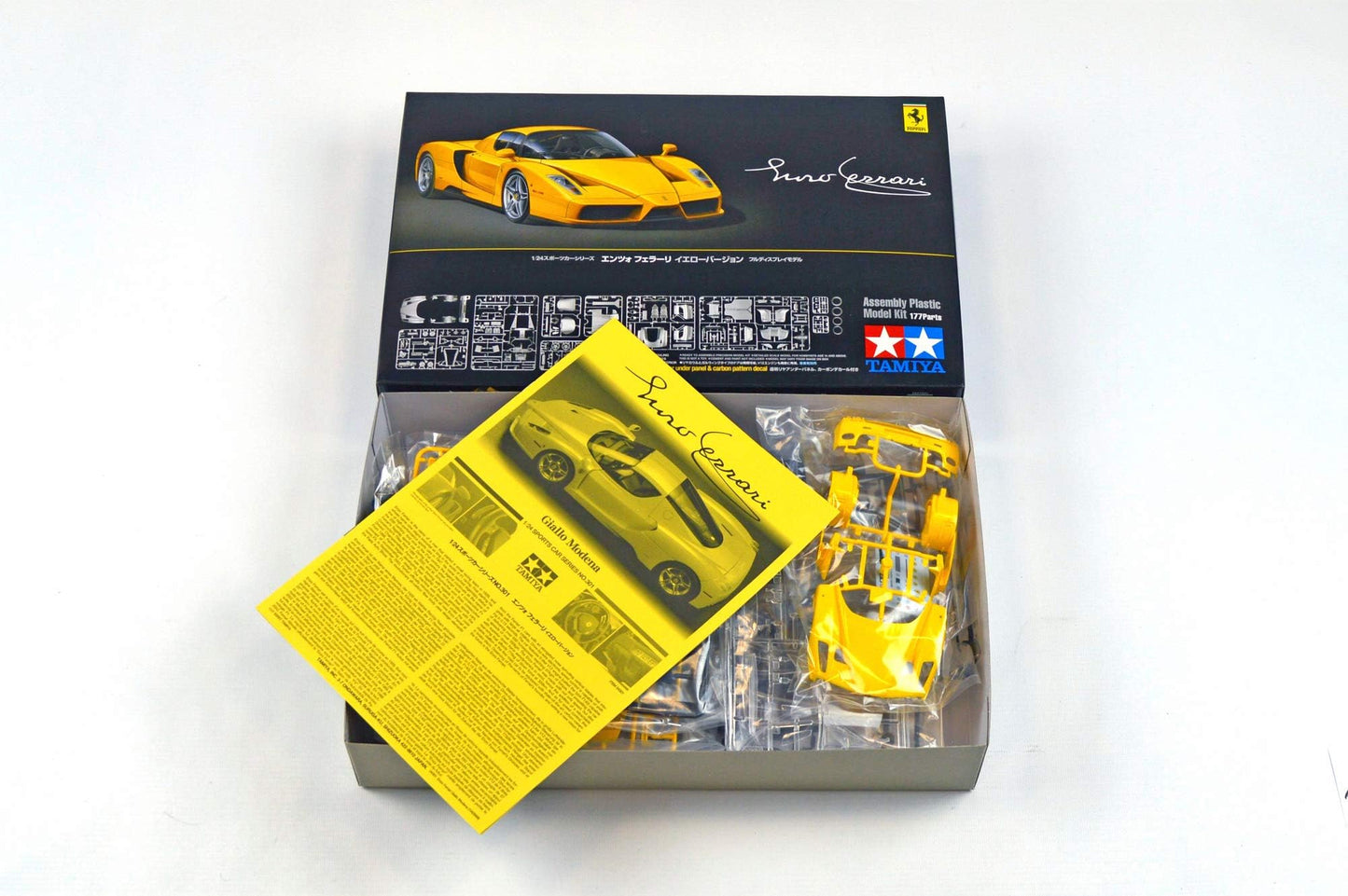 Tamiya 1/24 Sports Car Series No.301 Enzo Ferrari Yellow Version 24301