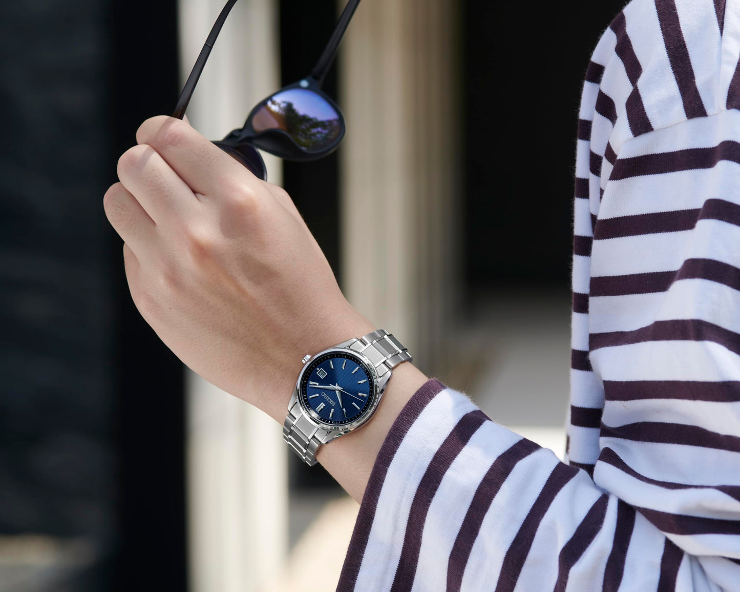 SEIKO Men's Watch SBTM339 Selection Navy Blue S Premium