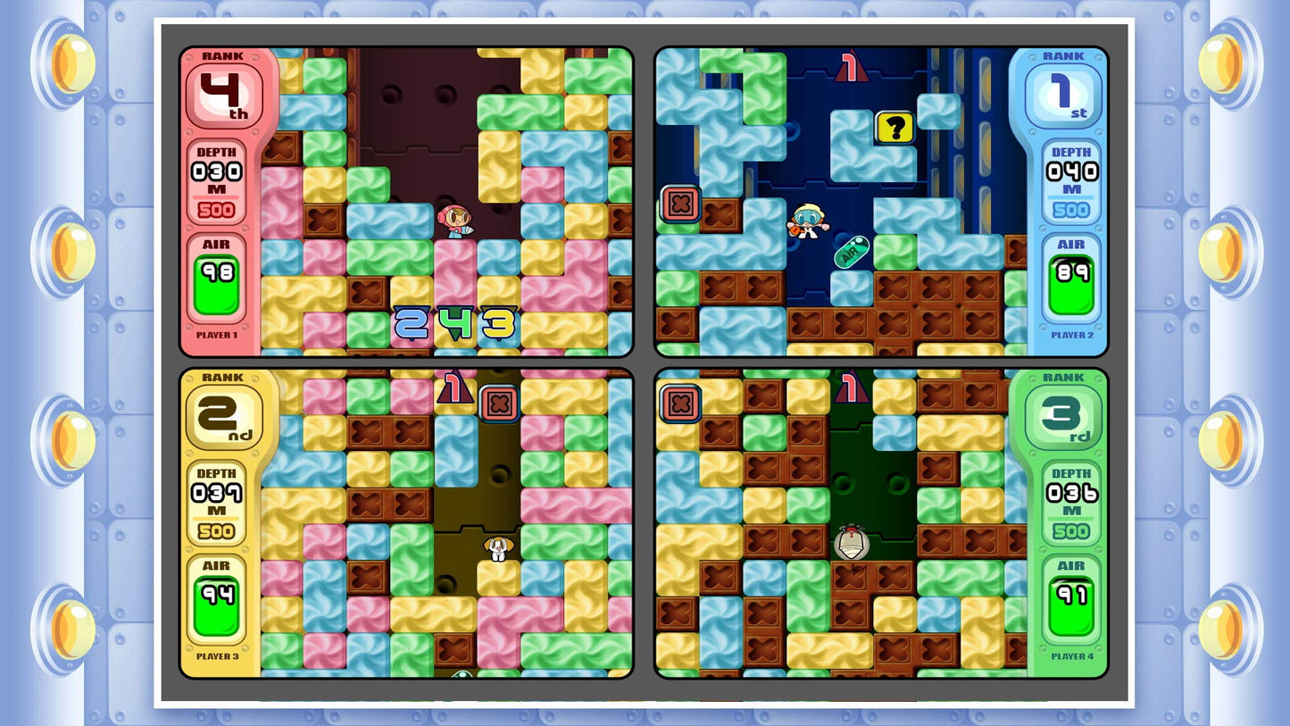 Mr. Driller Drill Land Nintendo Switch Bandai Namco Sealed Puzzle