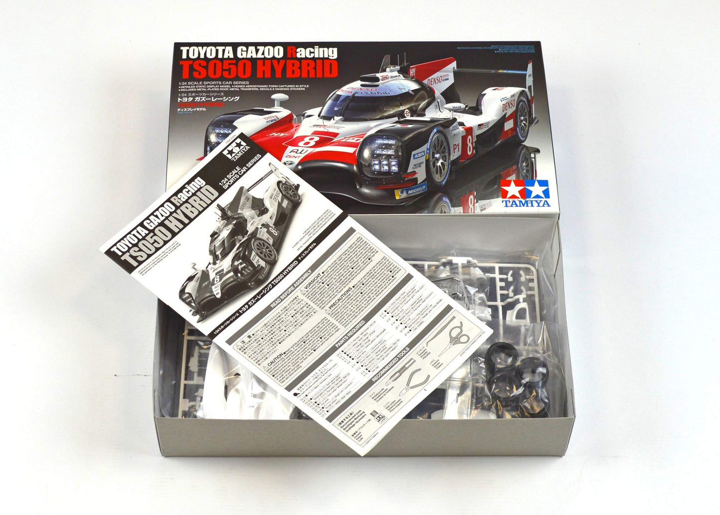 Tamiya 1/24 Sports Car Series No.349 Toyota Gazoo Racing TS050 HYBRID Model Kit