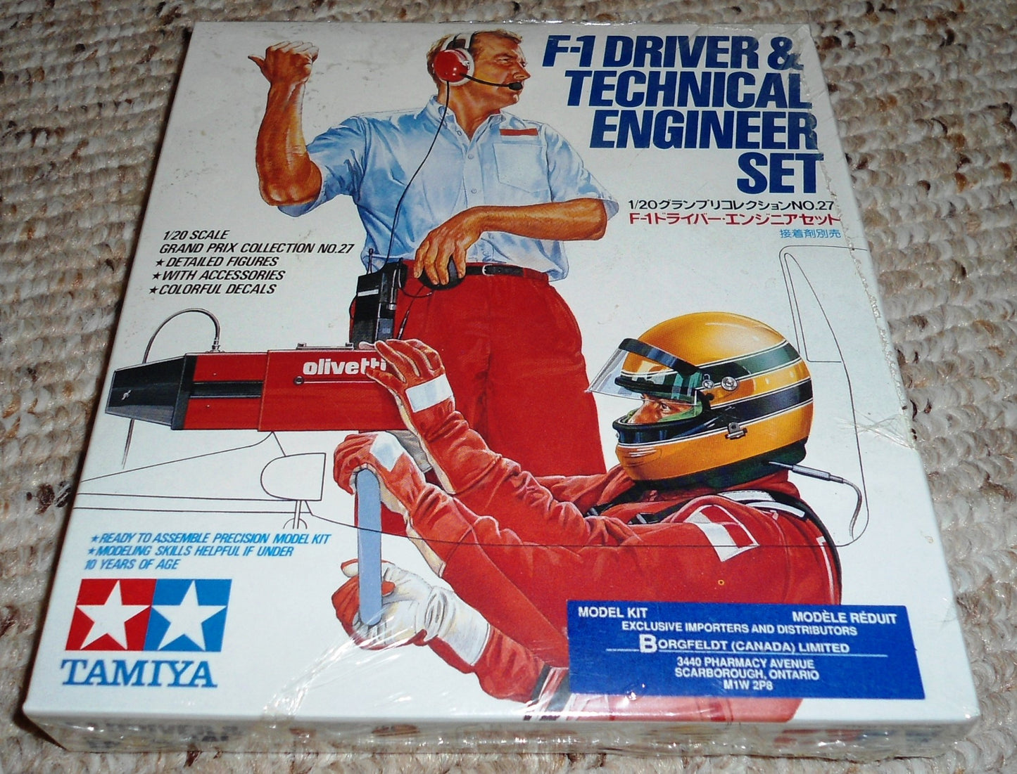 Tamiya 1/20 F-1 Driver Engineer (1/20 Grand Prix Collection: 20027)