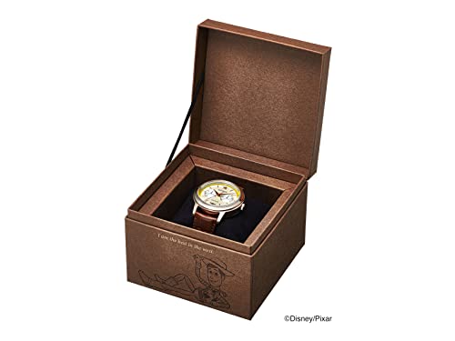 Citizen Watch (Disney Collection / Limited to 700 pieces worldwide / Limited model inspired by Woody) Eco Drive (Gold/Waterproof/Brown) BU4042-09A Gold Brown
