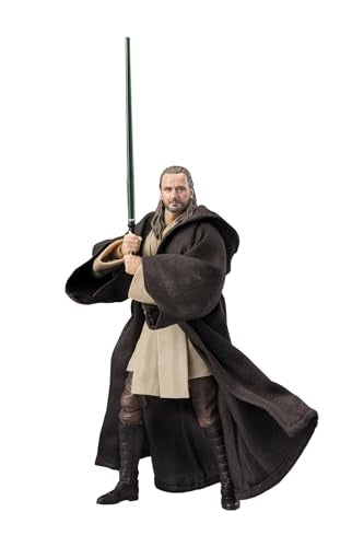 S.H.Figuarts STAR WARS The Phantom Menace Qui-Gon Jinn Action Figure BANDAI F/S