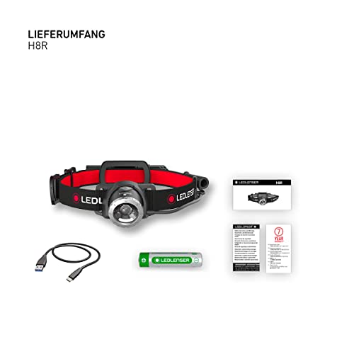 LED Headlight H8R Disaster Prevention / Working Brightness LEDLENSER