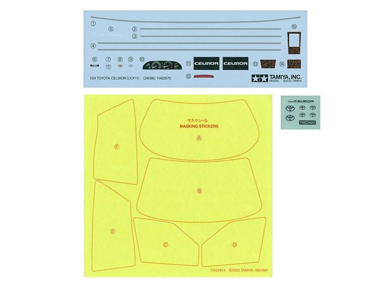 Tamiya 1/24 Sports Car Series No.96 Toyota Celsior Plastic Model 24096