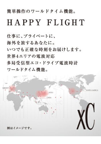 CITIZEN Watch xC Cross Sea Eco Drive Radio Watch Pair Model CB1020-54A Men's