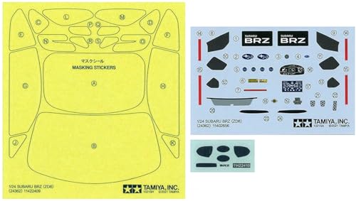 Tamiya 1/24 Sports Car Series No.362 SUBARU BRZ (ZD8) Plastic Model 24362