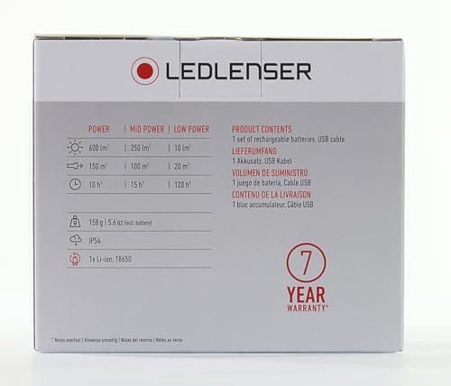 LED Headlight H8R Disaster Prevention / Working Brightness LEDLENSER