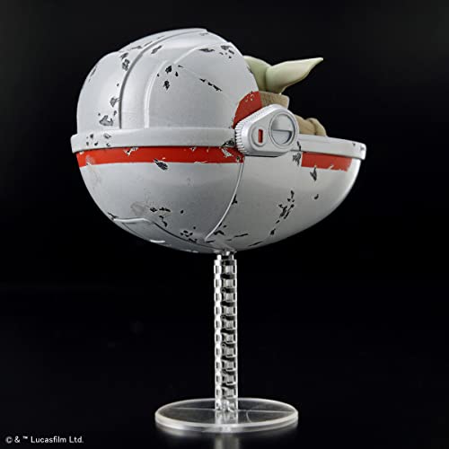 Star Wars The Mandalorian Grogu 1:4 & 1:12 Scale Plastic Model Kit Bandai