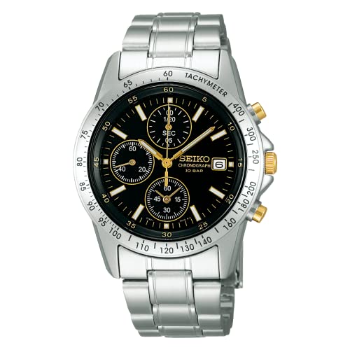SEIKO SBTQ043 Mens Chronograph Watch SPIRIT Practical Waterproof Japan Tracking