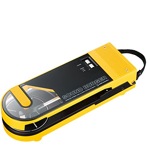 Audio-Technica Yellow SOUND BURGER Record Player Turntable AT-SB727 YL