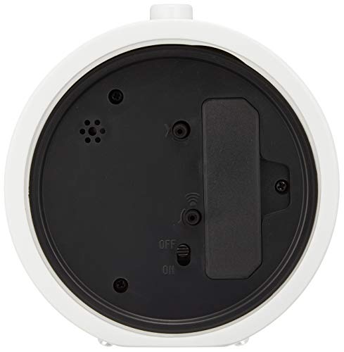 RIKI ALARM CLOCK Alarm Clock White WR09-14 WH Table Clock Lemnos