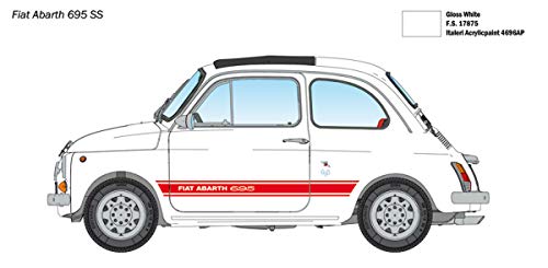Tamiya Italeri 1/12 Classic Car Series No. 4705 Fiat Abarth 695SS/Assetto Corsa