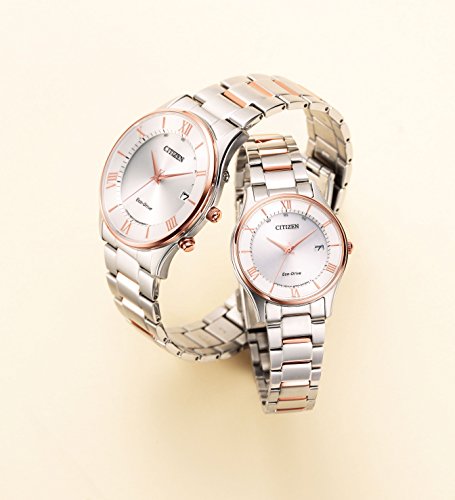 Citizen Watch AS1062-59A Eco-Drive Radio-Controlled Watch Slim Series Men's