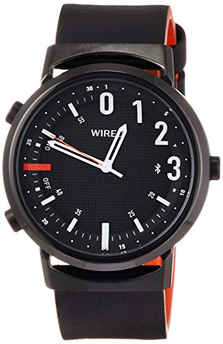 SEIKO WIRED WW Wath AGAB409 Men's Black Analog Round Bluetooth waterproof