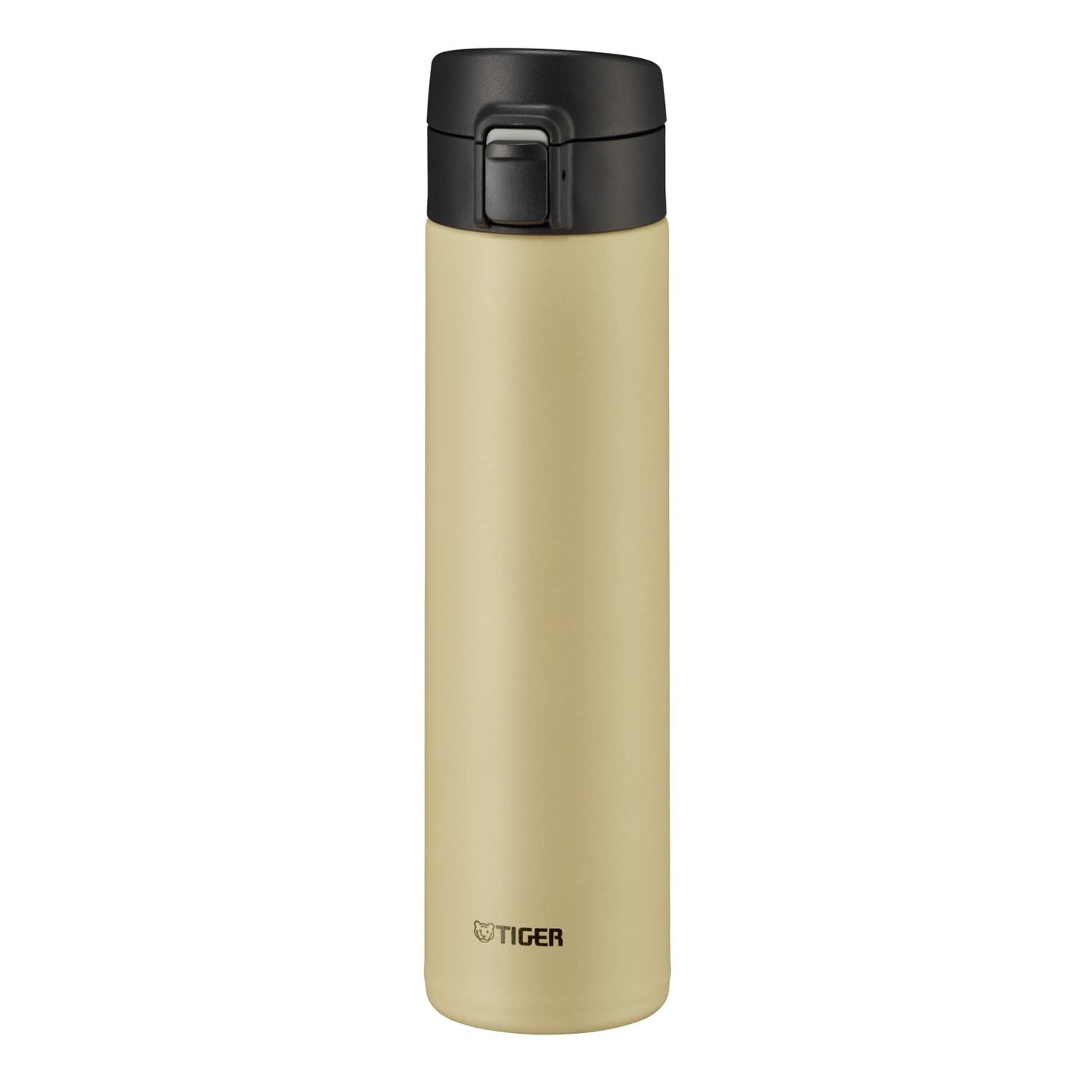 Tiger Thermos Water Bottle MKA-K060CK 600ml One Touch Lightweight Beige