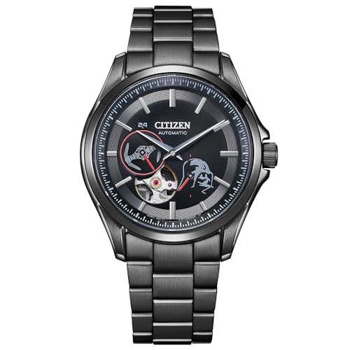 Citizen Mechanical Watch Automatic Manual Winding Waterproof "Darth Vader" Limited Model NP1015-66E Men's Black