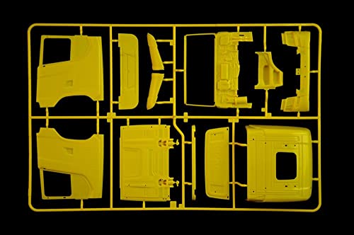 Italeri 1/24 Scania S730 Highline 4×2 Tractor Head Model IT3927 Molding Color