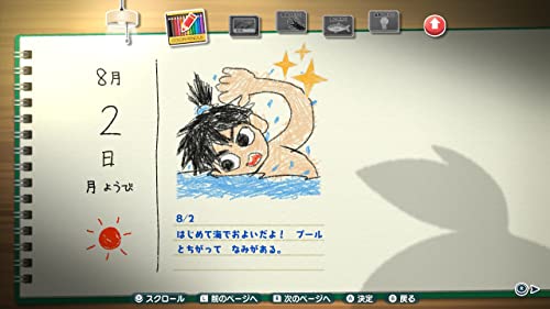 Natsu-Mon 20th Century Summer Vacation Nintendo Switch Spike