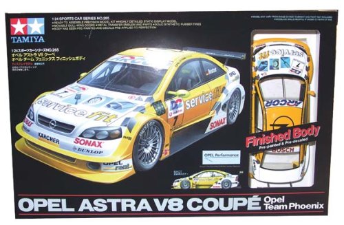 Tamiya 1/24 Sports Car Series Opel Astra Team Phoenix Finish Body