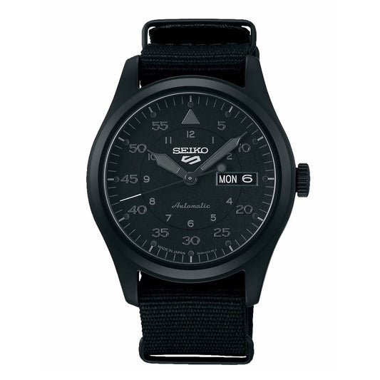 Seiko SBSA167 Men Watch 5 Sports STEALTH BLACK Automatic Street Special Edition