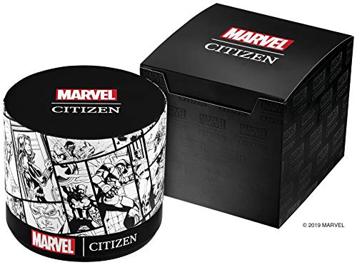 Citizen Watch ''Spider-Man Model'' with original box AW1156-01W Men's Black