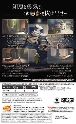 Little Nightmares Nintendo Switch Bandai Namco Sealed Action