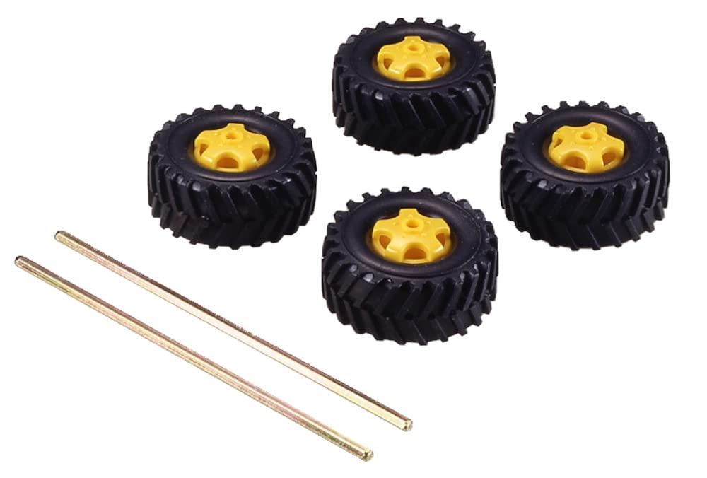 Tamiya Fun Work Series No.101 Truck Tires 36mm (70101) Model Kit