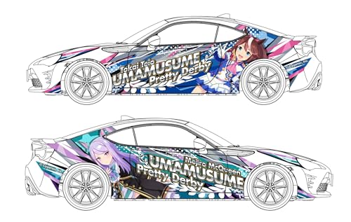 Aoshima Bunka Kyozai 1/24 Itasha Series No.1 Uma Musume Pretty Derby Toyota ZN6