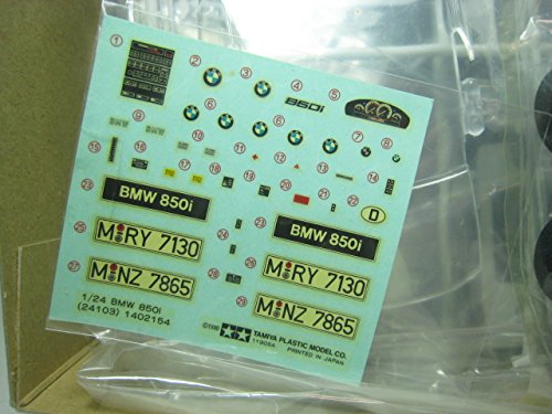 Tamiya 1/24 BMW 850i (1/24 Sports Car: 24103)