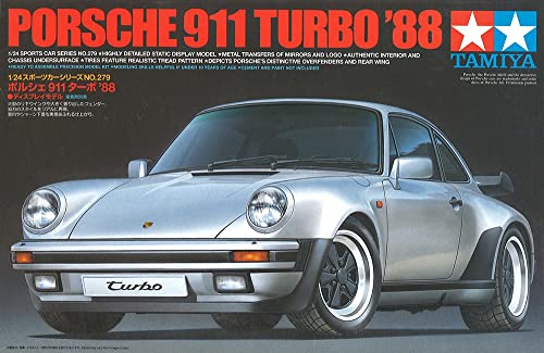 Tamiya 1/24 Sports Car Series No.279 Porsche 911 Turbo 1988 Model 24279
