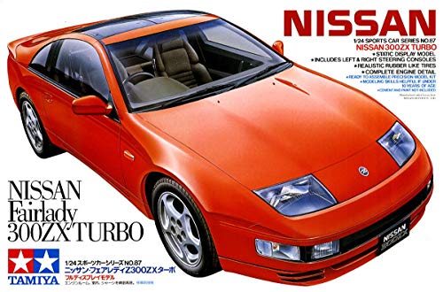 Tamiya 1/24 Sports Car Series No.87 Nissan Fairlady 300ZX Turbo Plastic Model 24087